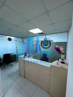 Fully Furnished Office For Rent in Falcon Tower Ajman downtown