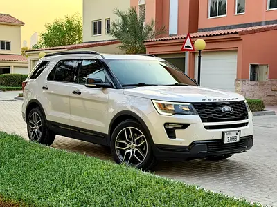 2018 Ford Explorer Sport V6 3.5L 365HP, GCC, Full Option, Original Paint, Perfect Condition, 2 Keys