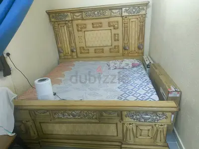 Good condition cot and bed