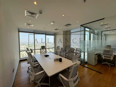 Corner Office | Furnished | High Floor Views