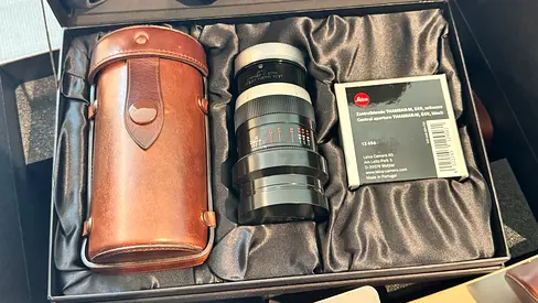 MINT: Rare Leica Thambar 90mm