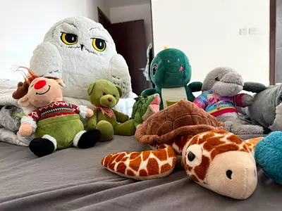 Soft plush toys from Disney & Seaworld