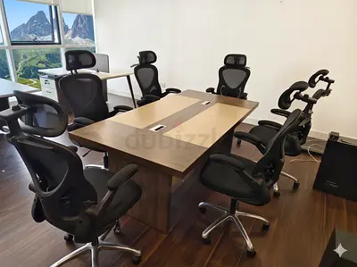 Conference Table With 6 Chairs New For Sale