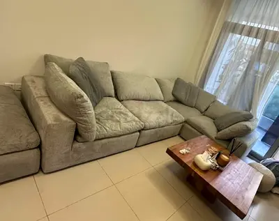 Pan Emirates pianca feather filled sofa
