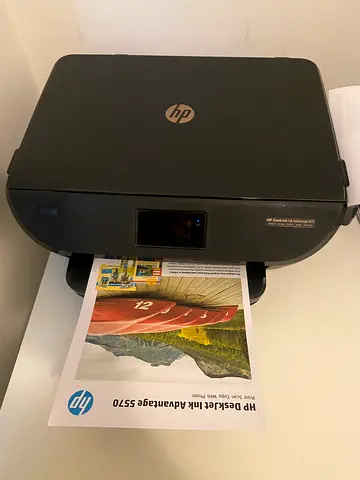 HP DeskJet Ink Advantage 5575 Printer (print scan copy web photo)