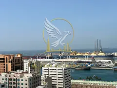 Two bedroom apartment with a living room in Al Majarah featuring a sea view balcony a laundry room m