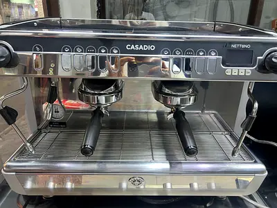 Casadio Nettuno A2 Espresso Coffee Machine - 2 Group (Black)