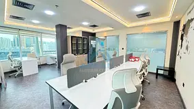 Executive Office with Airport View | Port Saeed | 420 Sq Ft | AED 77,000 | Fully Furnished