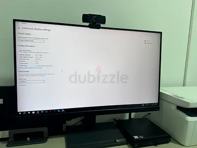 Lenovo 27-inch LED Monitor with Stand — Good Working Condition