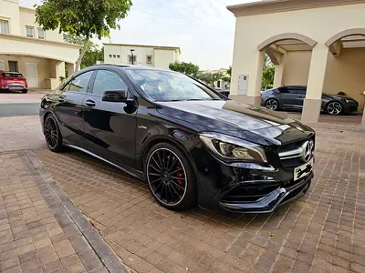 Pristine Mercedes-Benz CLA 45 S AMG 2017 | GCC Specs | Low Mileage