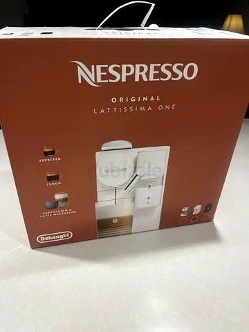 Nespresso Lattissima One coffee machine (boxed) - De'Longhi