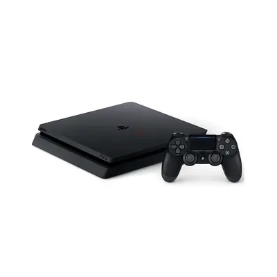 Sony PlayStation 4 Slim (PS4) – 500GB Storage - Two DualShock Controllers – Slim Version Console