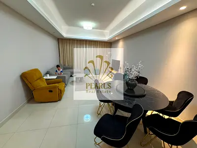 Spacious 3BR in Gulfa Towers, Al Rashidiya 1, gym, pool, free parking, built-in wardrobes, close to Ajman Corniche and services.
