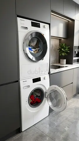 Offer: Miele W1 WWI 860 WPS 9kg Washer & T1 TWF760 WP 8kg Heat Pump Dryer – Lotus White