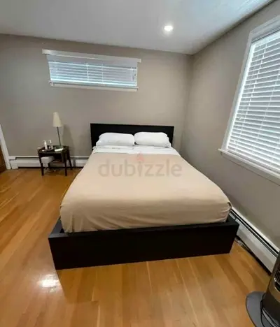 Ikea King Size Bed with mattress available in perfect condition