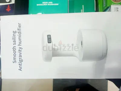 Portable Antigravity Humidifier with Digital Display - White