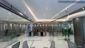Fully Fitted Office for Rent | Opal Tower, Business Bay | 1 Parking | AED 525K/Yr
