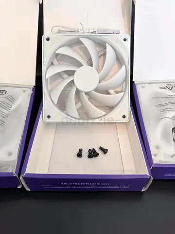 NZXT F120Q | 120mm Quiet Airflow PC Case Fan | Intake or Exhaust Operation | White
