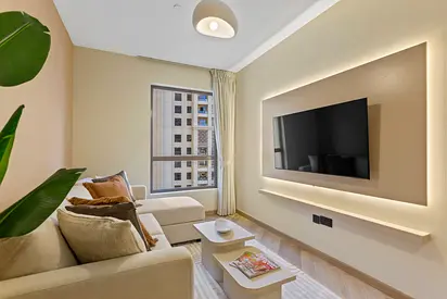 Modern 1BR | Murjan JBR | Work Desk & Sofa Bed | Steps from JBR Walk | All Bills Included