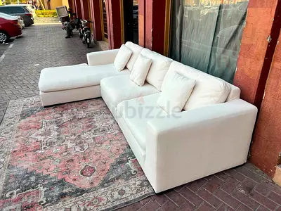 Comfortable marina home Feather filled sofa