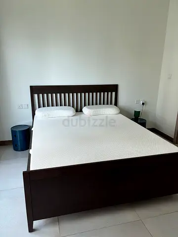 Bed frame with storage, dark brown/Luröy IDANAS IKEA 160 x 200 cm