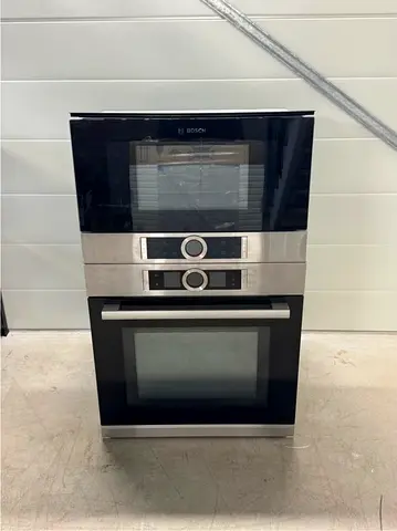 Bosch series 8 built-in oven & microwave set