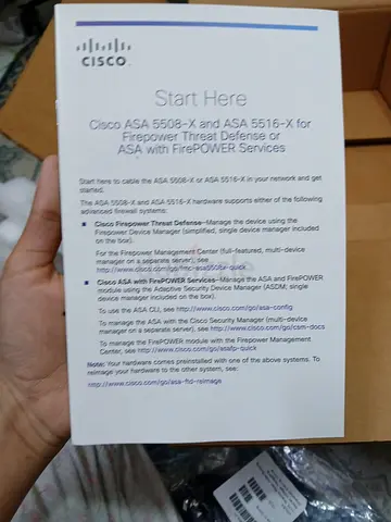 Cisco ASA 5506-X Firewall Appliance (new in box)