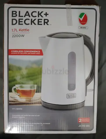 Black+Decker Electric Kettle - 1.7L, Good Working Condition