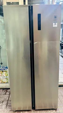 Electrolux Side-by-Side Stainless Steel Refrigerator – Excellent Condition