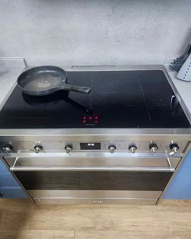 Induction Smeg Cooker Range Size 90cm