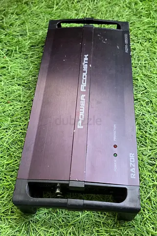 Power Acoustik RZR1-2500D, 2500watts max, a monoblock class D amplifier designed for car subwoofers