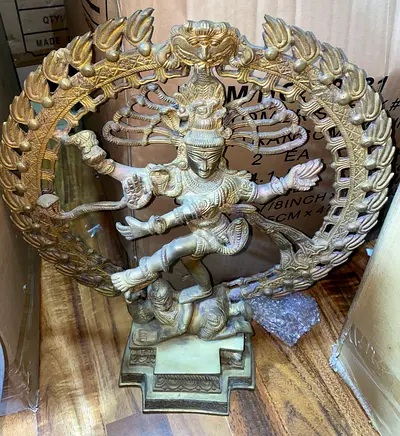 Brass Nataraja Shiva Dancing Statue - 42cm height