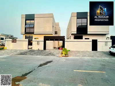 Including registration fees - an exceptional villa for sale in Al Bahia area, Ajman, combining luxury and comfort in one home, an opportunity not to b