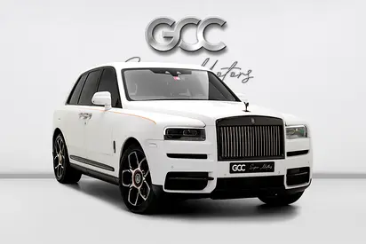 GCC SPECS WARRANTY AND SERVICE CONTRACT - 2023 ROLLS ROYCE CULLINAN BLACK BADGE BESPOKE - STARLIGHT