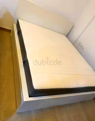 Ikea Queen size Bed with mattress available in perfect condition