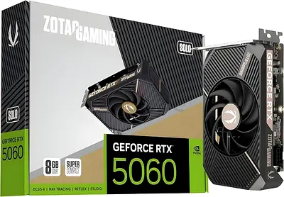 ZOTAC Gaming Geforce RTX 5060 Solo Nvidia 8 GB