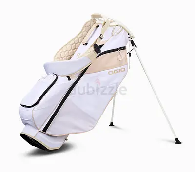 OGIO FUSE Stand Golf Bag - White, Lightweight with Legs