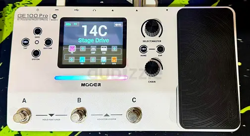 New/Unused Mooer GE100 Pro/GE100 Pro Li AI Intelligent Multi-Effects Pedal