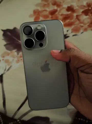 iPhone 15 pro (Titanium ) - New like Condition.