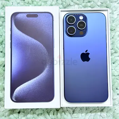 IPHONE 15 PRO MAX 512GB STORAGE BLUE TITANIUM