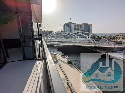 Canal View | Fully Furnished 1 Bedroom | Balcony | GYM POOL