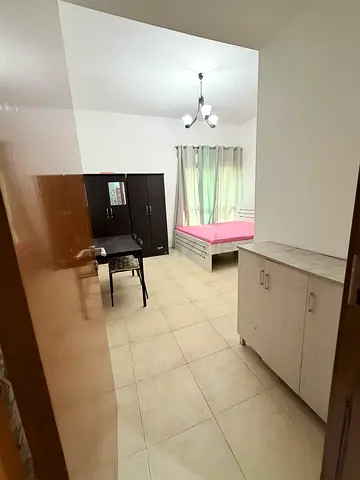Master bedroom available with attached bathroom for couples or working ladies near Dubai border