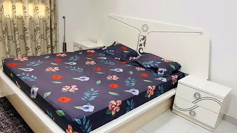 Full Bed room set with extra cupboard