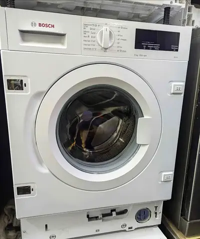 Bosch Built-in Front Load Washing Machine - 8kg, White