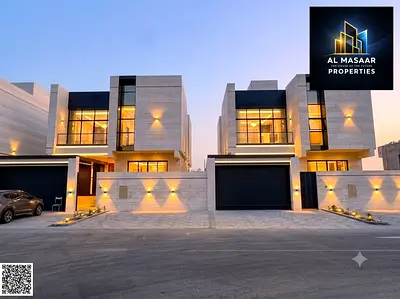 A unique opportunity to own property in Al Bahia – Ajman with excellent space and elegant design | 5 master bedrooms | Two floors + roof |