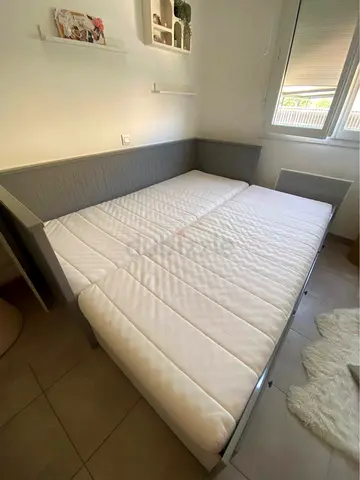 Ikea hemnes day bed with 2 ikea mattress 
3 storage drawers