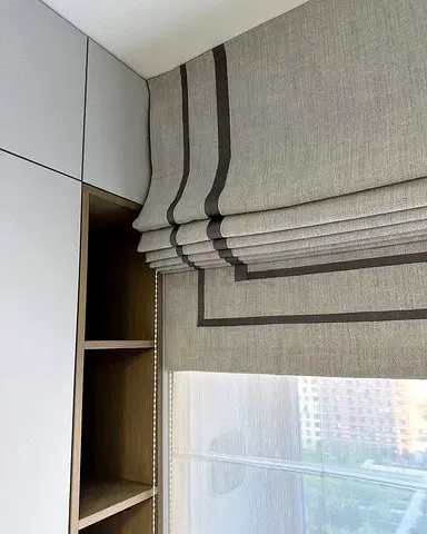 New customized curtains and installation