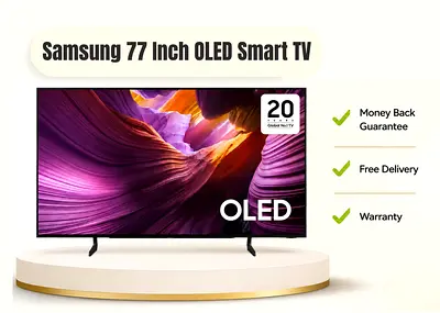 Samsung 77 Inch OLED TV | 100Hz | 4K Smart TV | 2025 Model 77S85F | Free Delivery | Warranty