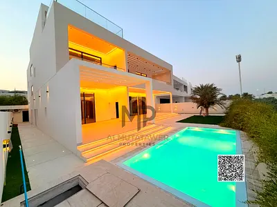 Luxury villa for sale in Al Zorah, Ajman | Beachfront | High-end finishes and luxurious design | Freehold ownership for all nationalities | Includes e