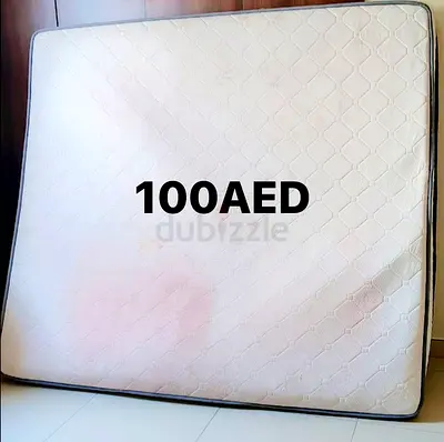 Used Double Mattress - Good Condition, 100 AED